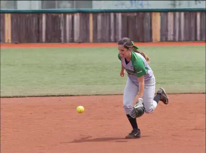 Sophomore Madi Marshall had five assists and three putouts vs #15 Arizona.