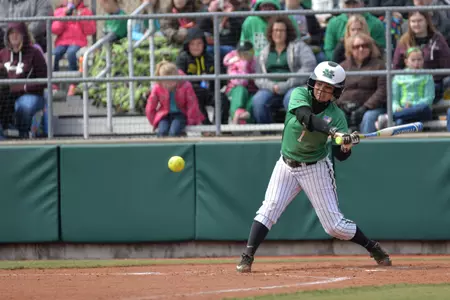 Freshman Samantha Loose recorded two hits for the Herd in the doubleheader.