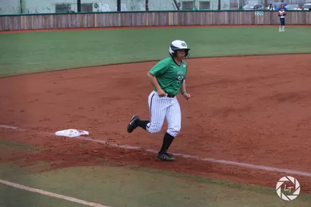 Senior Raquel Escareno has belted eight homers in 2016 and 21 in her career.