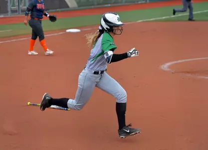 Junior Morgan Zerkle was 4-for-4 with three RBIs and two stolen bases.