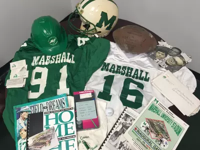 Contents of the Marshall University time capsule.