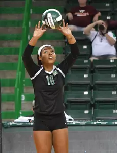 Sophomore Madelyn Cole led Marshall with 50 assists.