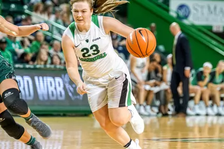 Freshman guard Kristen Mayo.