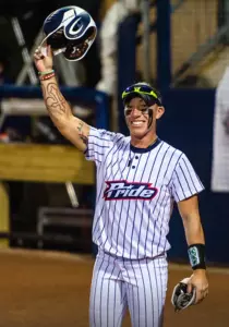 National Pro Fastpitch MVP Kelly Kretschman.