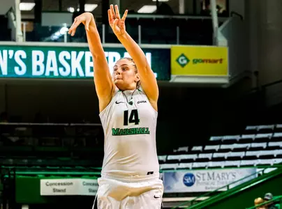 Junior Shayna Gore scored her 1,000th career point in her 70th career game.