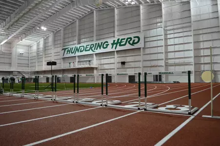 Jeff Small Track at the Chris Cline Indoor Athletic Complex