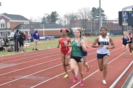 Freshman Mary Zulauf has impressed in the 800 meter run this season, winning her heat at High Point