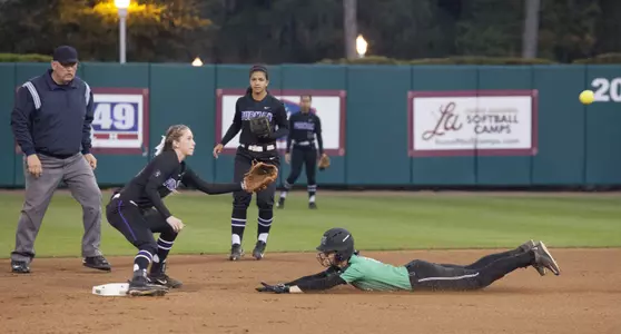 Senior Morgan Zerkle stole 12 more bases at the Eagle Classic to move into first place all-time in Herd history.