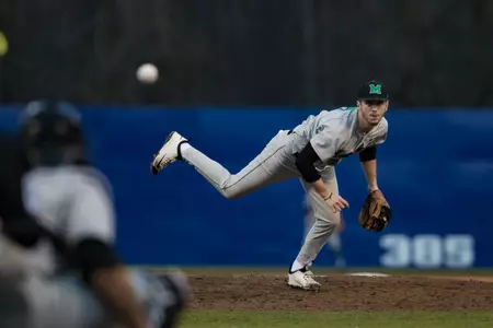 Matt Reed earned his first career save and win this past weekend over Lehigh