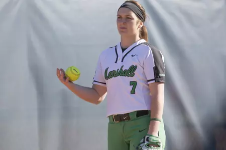 Sophomore Ali Burdette recorded one hit and a stolen base Saturday.