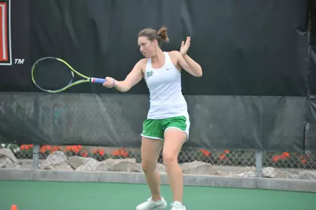 Anna Pomyatinskaya won her singles match in straight sets, 6-2, 6-1.