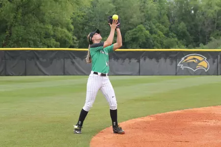Senior Morgan Zerkle recorded five hits during the tournament.