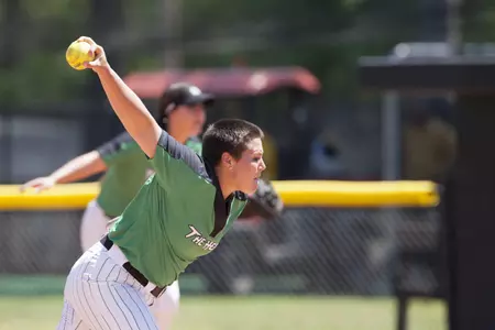Senior Jordan Dixon pitched all 12 innings against Illinois.