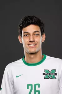 Freshman Pedro Dolabella scored in the 23rd minute for Marshall.