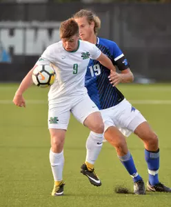 Freshman Lewis Knight ranks in the top 10 in the NCAA in goals scored, goals per game and points.