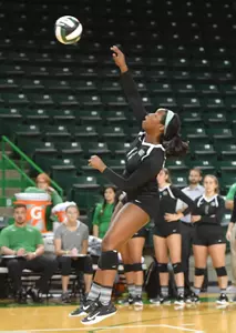 Sophomore Jac'cara Walker leads C-USA in kills per set (4.47).
