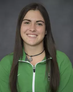 Ana Marhuenda won her first career singles match in dual match play Sunday.
