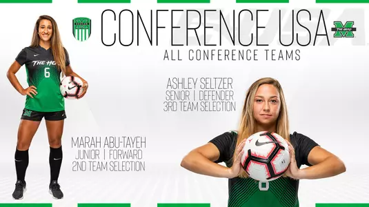 Marah Abu-Tayeh and Ashley Seltzer All-Conference
