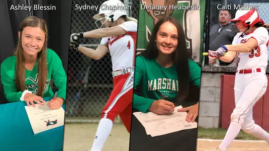 Marshall softball 2020 signing class