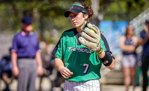 Junior Ali Burdette came through with several clutch pitches and used great defense behind her against No. 10 Tennessee.