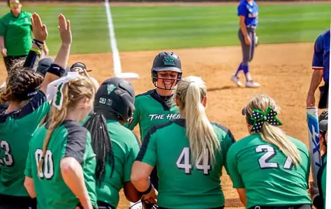 Senior Taylor McCord hit two home runs in the win over Presbyterian.