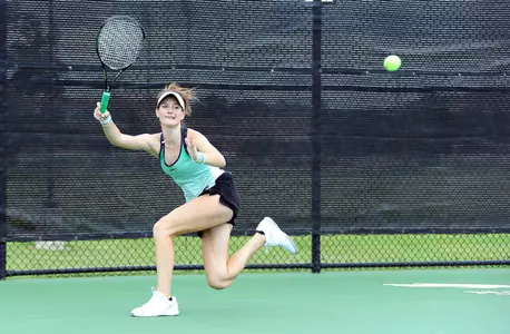 Maddie Silver teamed with Marija Bogicevic to win a doubles match.