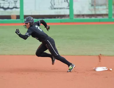 Senior Elicia D'Orazio has 145 career stolen bases.