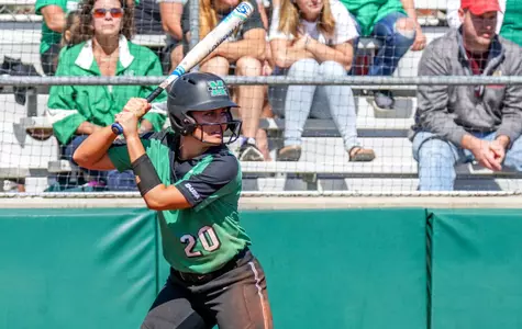 Senior Taylor McCord finished the Southern Miss series with six RBI.