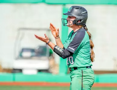 Senior Taylor McCord has hit a career-high 16 doubles this season. (Photo credit: Adam Gue)