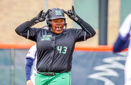 Freshman Aly Harrell is slugging 1.022 with eight home runs over the last 16 games.