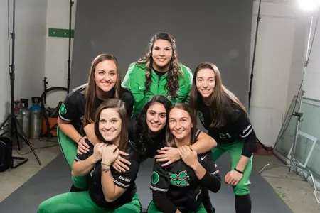 Class of 2018. Top row (left to right) Taylor McCord, Caitlin Gale and Eloise Tribolet. Bottom row (left to right) Madi Marshall, Elicia D'Orazio and Jordan Colliflower.