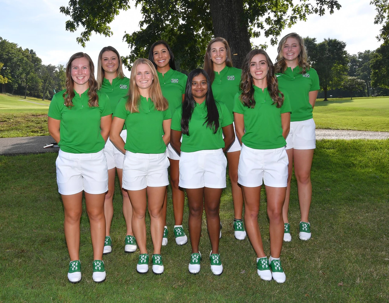2018 Women's Golf team