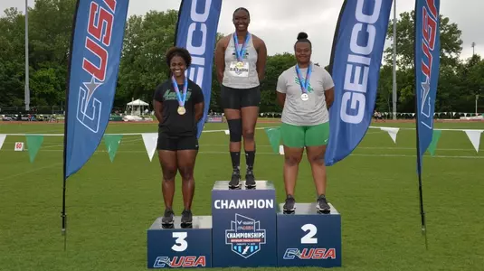 (l-r): Hasana Clark, Reneese Batson, NT's Haley Walker