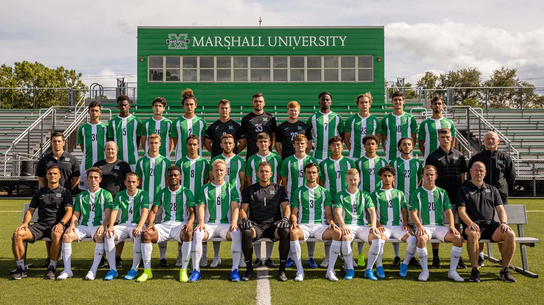 2019 Marshall Men's Soccer Team Photo
