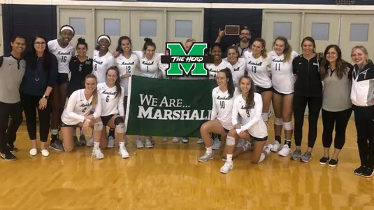 2019 Marshall volleyball Bulldog Invite