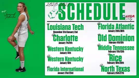 Women's Schedule 2020-21