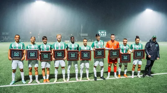 2021 Marshall men's soccer seniors