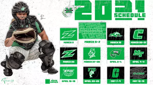 2021 Marshall softball