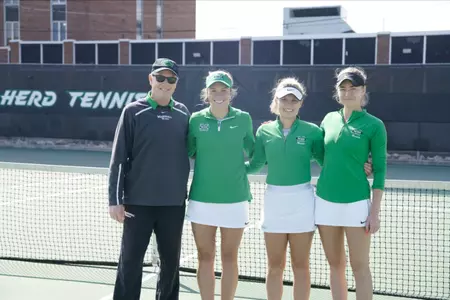 Herd Tennis Senior Day