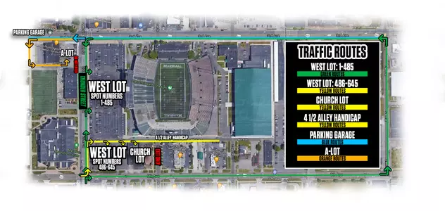 Updated Traffic Routes