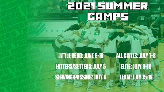 2022 Marshall volleyball summer camps