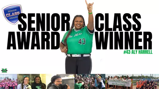 Aly Harrell 2022 Senior CLASS Award winner