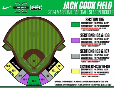 2023 Baseball Ticket Graphic