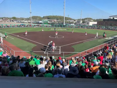 Dot Hicks Field vs. Alabama - press box