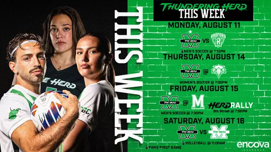 This Week In Herd Athletics - Aug. 11-17