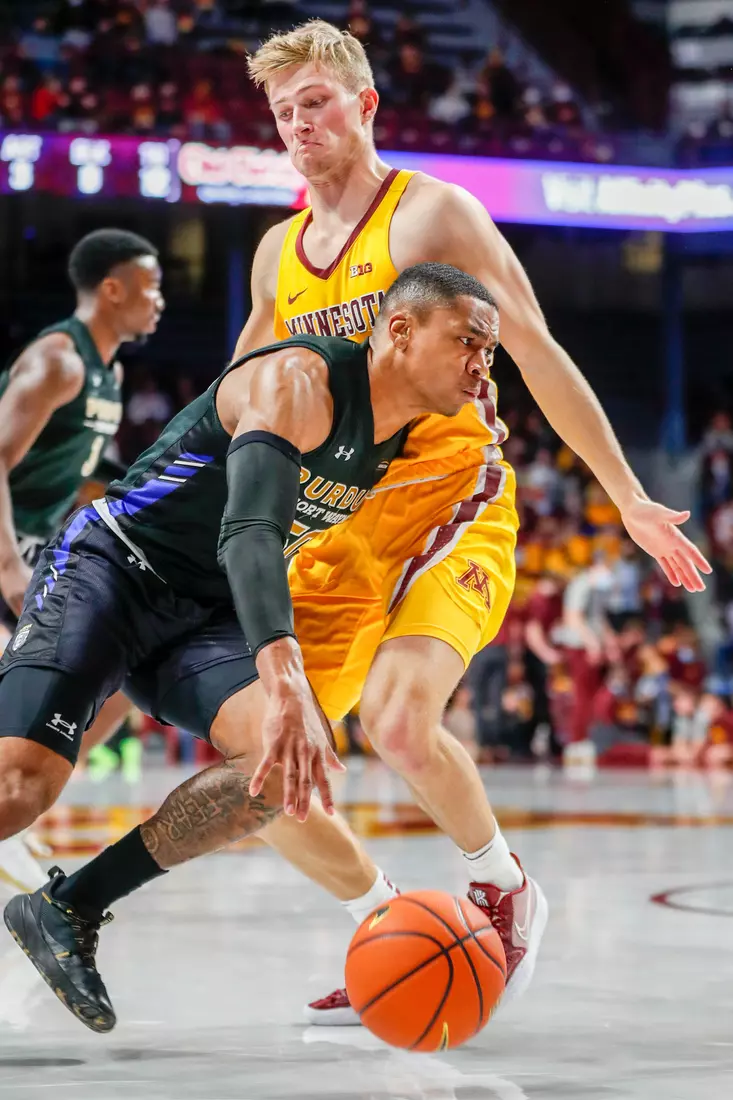 Jalon Pipkins (50), Luke Loewe (12)
NCAA Basketball: Purdue Fort Wayne v Minnesota
©2021 Bruce Kluckhohn