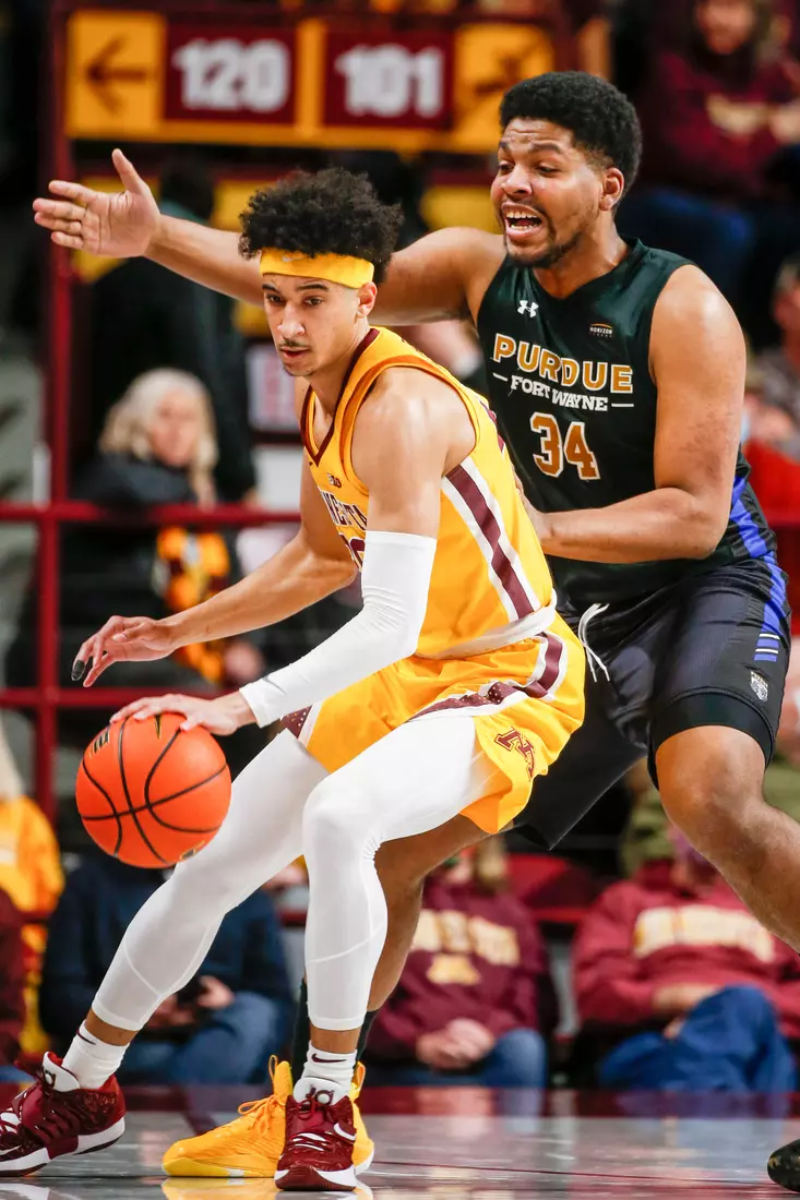 Eylijah Stephens (20), Cameron Benford (34)
NCAA Basketball: Purdue Fort Wayne v Minnesota
©2021 Bruce Kluckhohn