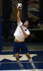 Men's Volleyball Sweeps Clarke Image