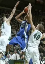 #9 Michigan State Pulls Away from IPFW in the Second Half Image