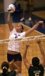 'Dons Down Lady Bison in Three Image